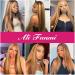 10A Brazilian Straight Ombre Highlight Bundles with Closure - P4/27 Color - 18 20 22 + 16 inch Free Part Closure - Virgin Remy Human Hair - Buy Online on GoSupps.com