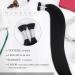 Moresoo Real Hair Extensions - Keratin Bonding I Tip Extensions Black #1 Silky 20 Inch 50g - Shop Now! - Buy Online on GoSupps.com