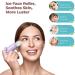Kahdsvby Ice Roller & Silicone Ice Cube Tray - Eye Gua Sha Massage for Brightening & Tightening Pores - Purple - Buy Online on GoSupps.com