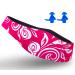 Swimming Headband for Babies, Toddlers, Kids, Adults - Designed to Help Prevent swimmer's Ears - Elastic Swim Hair Guard & Ear Guard - Keep Water Out, Hold Earplugs in Waterproof Band Rose Medium (Pack of 1)