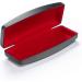 FEFI Large Hardcase Glasses Case - Silk Look Size L Black/Red | Premium Eyewear Storage - International Shipping Available - Buy Online on GoSupps.com