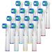 Replacement brush heads for oral B 16 pack of electrical toothbrush heads for oral B brown Classic Precision Clean brush heads Fit Professional Care Vitality Pro Smart Genius Series and more ... White 1 piece (16 pack)