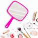 DecorRack Large Hand Mirror - Multi-Purpose Mirror for Travel, Makeup, Desk, Grooming, and Shaving - Random Color - 5.5 W x 6.6 L - Buy Online on GoSupps.com