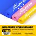 Non-Latex Resistance Bands Set for Strength Training & Physical Therapy - 1.5m Length - 3 Different Strength Levels - Yoga, Pilates, Stretching - Home Workout Bands (Yellow/Pink/Blue) - Buy Online on GoSupps.com