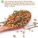 Premium Brown Rice Green Tea Genmaicha China Organic Kirara rice tea Malva Verticillata leaf health skin care Flower Tea 120g/6oz - Buy Online on GoSupps.com