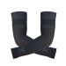 KEKING Lymphedema Compression Arm Sleeves with Silicone Band for Men Women (Pair), 20-30 mmHg Compression Full Arm Support for Lipedema, Edema, Post Surgery Recovery, Swelling, Pain Relief, Black L Large (1 Pair) 20-30mmh