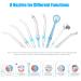 Sawgmore Electric Water Flosser - 10 Pressure Levels 8 Nozzles 600ml Tank - Ideal for Family Dental Care - Buy Online on GoSupps.com
