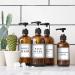 36 PCS Waterproof Bathroom Hand Soap Dispenser Label Stickers - Removable Cleaning Labels for Soap, Lotion, Shampoo and Conditioner (3 x 3 Inch) - Buy Online on GoSupps.com