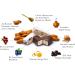 Golden Bonbon Nougat d Or Dark Belgian Chocolate Covered Honey Almond Nougat Assorted Nougat Candy Individually Packed Gluten Free Nougat Full of Almonds Halal Certified 225 Grams - Buy Online on GoSupps.com