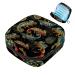 Muoooum embroidery koi fish seerosis women binding storage bag menstruation pad bag pocket portable menstrual cup pocket with zip for teenagers girls women color 9 4.7x6.6