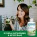 Liquid Chlorophyll Apple 5X Concentrated 500ml Cold Extracted from Non-GMO Alfalfa - Detox - Alkaline - Natural Body Deodorant Antioxidant - Made in Canada - Buy Online on GoSupps.com