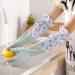 Dishwashing Gloves Women's Kitchen Home Thick Rubber Laundry Waterproof Housework Durable Winter Pile Warm Artifact