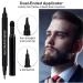 Colcolo Dark Brown Bartstift Filler - Water-Repellent Natural Finish Facial Hair Pencil Set for Perfect Coverage - Buy Online on GoSupps.com