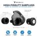 Decibullz Custom Molded High Fidelity Earplugs - Ideal for Concerts, Musicians & Noise Sensitivity - Buy Online on GoSupps.com