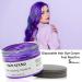 Temporary Violet Hair Color Wax - Natural Styling Pomade for Men & Women | Perfect for Parties Cosplay & Halloween - 4.23 oz - Buy Online on GoSupps.com