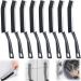 8 pieces of a splash cleans corner cleaning brushes multifunctional joint brush Dead Corner's bathroom brush with hard bristles brushes cleaning Creavice Cleaning Brush Gap Cleaning Brush