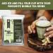 Wild Monk Creamy Matcha Cup Lining (1kg) 67 Servings Premium Cup Lining Powder Form Add Flavor to Bubble Tea & Desserts - Buy Online on GoSupps.com