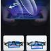 KDOQ Semi Rimless Blue Light Blocking Glasses for Women - Rhinestone Anti Eyestrain UV Protection Computer Glasses - Stylish & Comfortable Black Frames - Buy Online on GoSupps.com