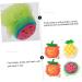 Buy 4pcs Cartoon Fruit Shape Bath Towels & Exfoliating Shower Brushes | International Shipping Available - Buy Online on GoSupps.com