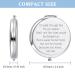 4-Piece Funny Compact Mirror Set for Sisters - Engraved Makeup Mini Mirror Gift for Birthday, Christmas, Graduation - Perfect for Soul Sisters - Buy Online on GoSupps.com