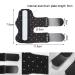 JdXun Finger Splints - 2 Adjustable Reusable Finger Protectors for Broken Fingers & Osteoarthritis Pain Relief - Black - Buy Online on GoSupps.com