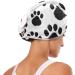 Dog Paws Hair Towel 2 Pack | Super Absorbent Quick Dry Hair Turbans for Women & Girls - Buy Online on GoSupps.com