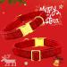 Shop Lionheart Glory Christmas Dog Collar - Adjustable Red Loop Collar for Small Dogs | Soft Fly Collars (XS 1 Pack) - Buy Online on GoSupps.com