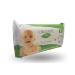 Organyc Organic Cotton Baby Wipes for Sensitive Skin - 60 Count | Eco-Friendly & Soft - Buy Online on GoSupps.com