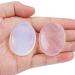 Lovionus89 Rose Quartz & Opalit Thumb Stones - Oval Stress Relief & Reiki Healing - 2 Pack Pocket Palm Crystals - Buy Online on GoSupps.com