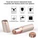 Replacement Heads for Finishing Touch Flawless Facial Hair Remover - Double Halo Generation 2 - Painless & Smooth Results for Women - Buy Online on GoSupps.com