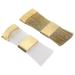 2 Pcs Nail Art Bits Cleaning Brush - Copper Wire Drill Cleaner & Nail Dust Brush for Manicure & Pedicure Accessories - Buy Online on GoSupps.com