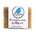 Bluebyrd Soap Co. Frankincense & Myrrh Soap Bars 5oz | 100% All Natural Soap - Scented with Pure Essential Oils | Vegan Moisturizing Coconut Oil Soap Bars For Body  Face  & Bath (Frankincense)