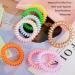 DeaLott Hair Ties 30 Pack - Waterproof Spiral Hair Coils in 30 Vibrant Colors for Women, Girls, and Kids | No Crease Hair Elastics perfect for Thick and Thin Hair - Buy Online on GoSupps.com