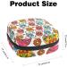 Anna Cowper Colorful Skull Sanitary Napkin Storage Bag - Multi-Colored 18 - Portable Period Pouch for Women & Teen Girls - Buy Online on GoSupps.com