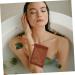 BELLIFFY 4pcs Bag Foaming Net Bath Cleaning Tool Drying Pouch Rapid Drying Towel Bubble Nylon - Buy Online on GoSupps.com