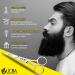 OCBA Professional Beard & Moustache Scissors - Stainless Steel Trimming Tool for Ear, Nose, Eyebrows - Safety Use - Buy Online on GoSupps.com