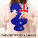 Australian Flag Velvet Heat Bottle 2L - Ideal for Menstrual Cramps Relief & Warm/Cool Compresses | PVC Hand & Feet Warmer - Buy Online on GoSupps.com