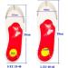 Orthotic Insoles for Women Arch Support Insoles for Men Plantar Fasciitis Insoles Arch Support Shoe Boot Flat Feet Insert Orthotic Feet Heel Pain Shock Absorption Comfortable Insoles Small EU 35-40 - Buy Online on GoSupps.com