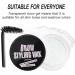  Obesntln Eyebrow wax gel eyebrow wax kit - Clear eyebrow wax and brush | Long-lasting waterproof eyebrow wax daily makeup eyebrow enhancer for - Buy Online on GoSupps.com