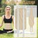 Premium Castor Oil Wrap Kit - Adjustable Abdominal & Neck Relief with Elastic Straps - Relaxation in Khaki - Buy Online on GoSupps.com