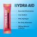 HYDRA AID Hydration Energy Powder Drink Mix | Marine-Mineral Electrolytes Vitamins B C D Low Sodium | 14 Stick Packs - Strawberry Pina Colada | Vegan Non-GMO Gluten Free - Buy Online on GoSupps.com