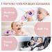ISEAINNO 1 Pack Remote Control Teether Toys for Babies 3-12 Months - BPA Free Silicone Teething Toys in Pink - Buy Online on GoSupps.com
