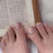 Summer Square Fake Toenails - Glitter Nude French Tip Press On Toenails - 24 Pcs Full Cover Short Acrylic Toenails - Beach Designs for Women and Girls - Style5 - Buy Online on GoSupps.com