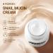 Snail Mucin Cream Moisturizer - Daily Hydrating Face Cream for Dry & Sensitive Skin | 4.23 Fl Oz | Acne-Prone Lotion - Buy Online on GoSupps.com