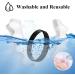 3 Pairs White Gel Toe Separators & Stretchers | Toe Spacer for Overlapping Toes | Correct Bunions & Relax Toes | Ideal for Running, Yoga, Pedicure - Buy Online on GoSupps.com