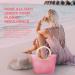 Spa Luxetique Rose Spa Gift Baskets for Women 10pc Bath Gift Set- Pink Tote Bag with Wooden Handles Shower Gel Bubble Bath Bath Bombs Christmas & Birthday Gift Idea - Buy Online on GoSupps.com