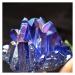 200g Quartz Crystal Titanium Bismuth Silicon Cluster Home Decoration Crystal Cluster