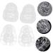 SUPVOX Vegetable Mold 4pcs Fruit Mold 3D Fruit Mousse Shaper Mold Adorable Forming Mold Strawberry Pumpkin - Buy Online on GoSupps.com