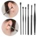 Portable Ear Cleaner Kit - Stainless Steel Ear Wax Removal Tools & Spiral Ear Sticks | Efficient Ear Wax Cleaner Set for Safe Ear Care - Buy Online on GoSupps.com