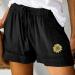 Gufesf Women's Linen Casual Shorts | Lightweight & Comfy | Elastic High Waist & Pockets | Y2-Black - Large - Buy Online on GoSupps.com